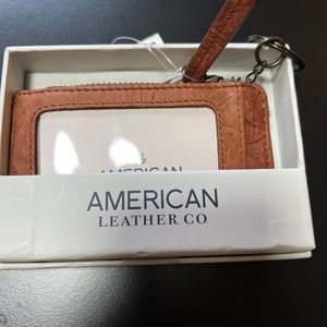 American leather company wallet gift box
